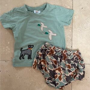 Boys Smock Duck Hunting Camo Set